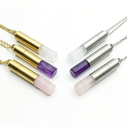 Essential Oil Diffuser Necklace - Rocks and Gems Canada
