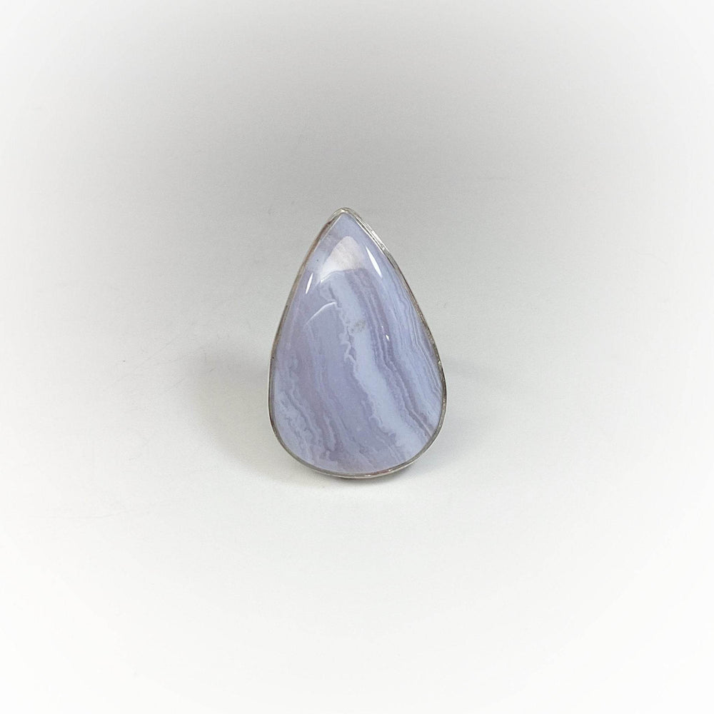 Blue Lace Agate Ring - Rocks and Gems Canada