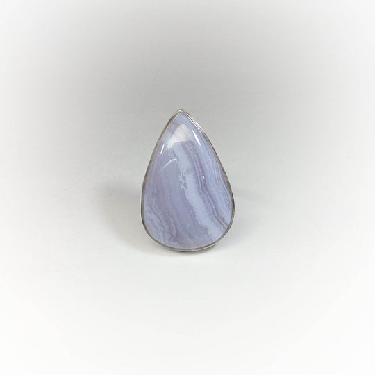 Blue Lace Agate Ring - Rocks and Gems Canada