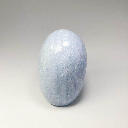 Blue Calcite Stand Up - Rocks and Gems Canada