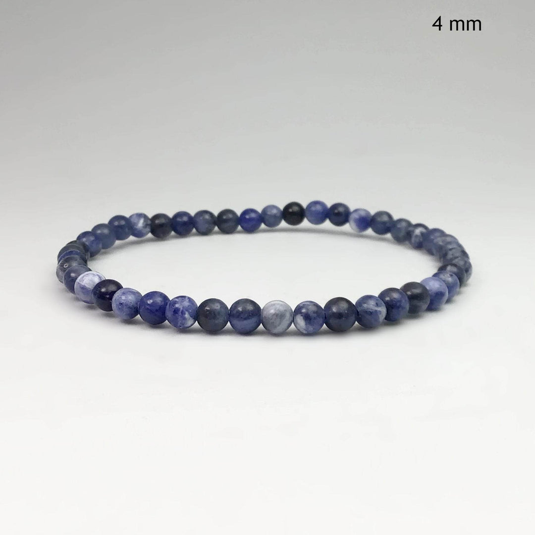 Sodalite Beaded Bracelet - Rocks and Gems Canada