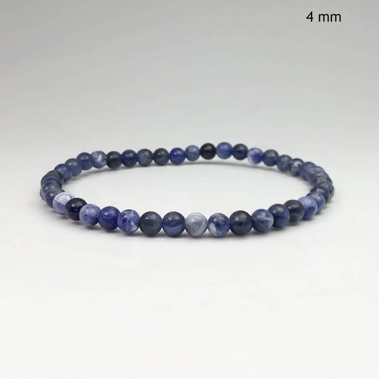 Sodalite Beaded Bracelet - Rocks and Gems Canada