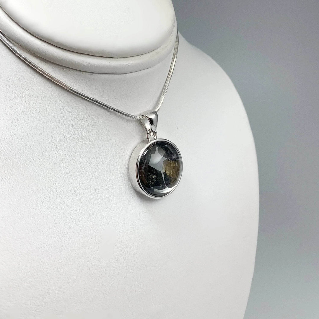 Sericho Meteorite Round Pendant - Rocks and Gems Canada