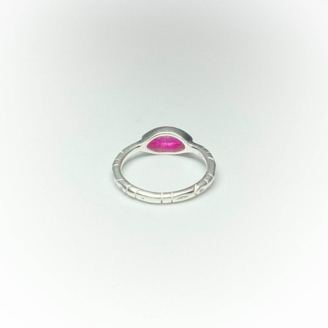 Pink Jade Ring - Rocks and Gems Canada
