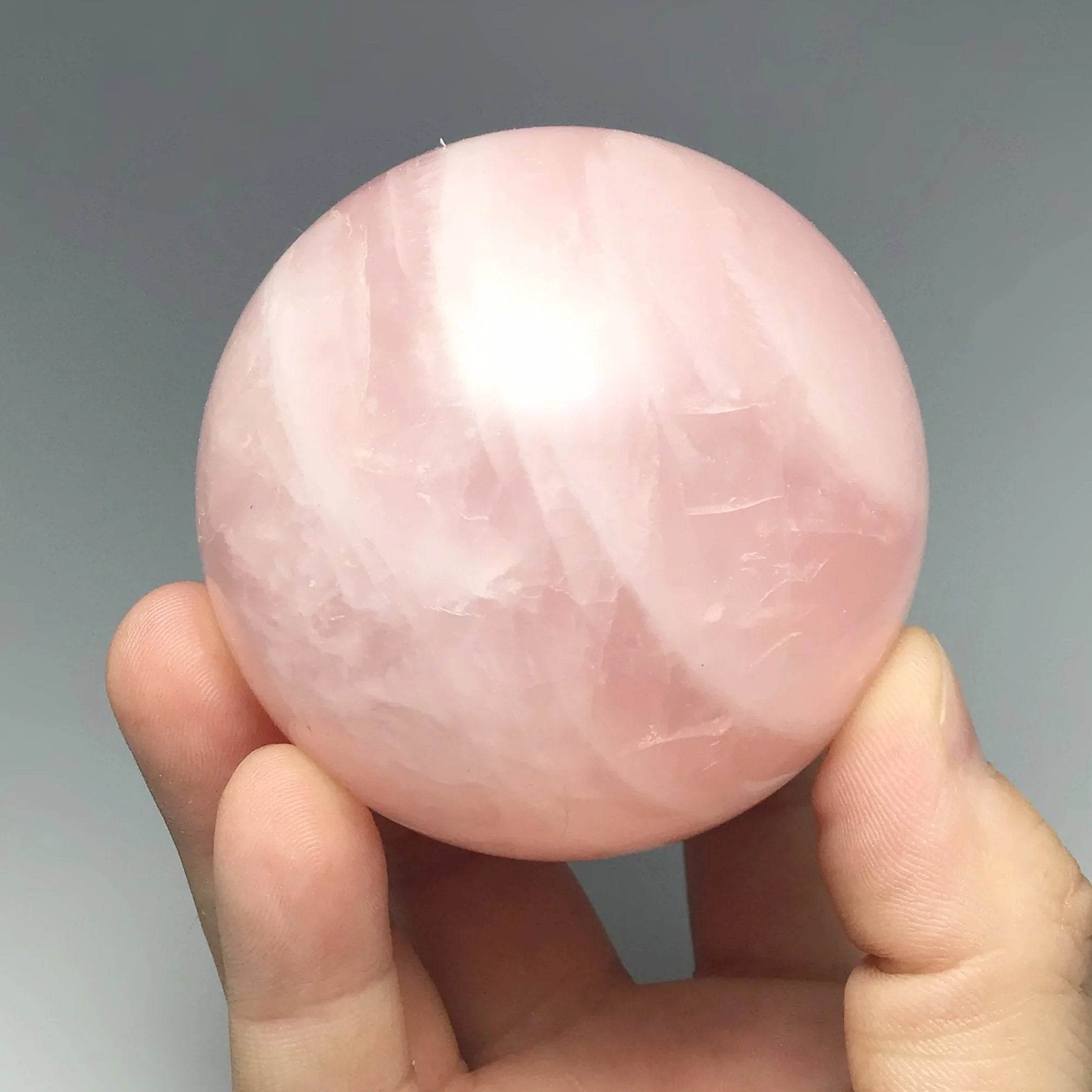 Rose Quartz Sphere - Rocks and Gems Canada