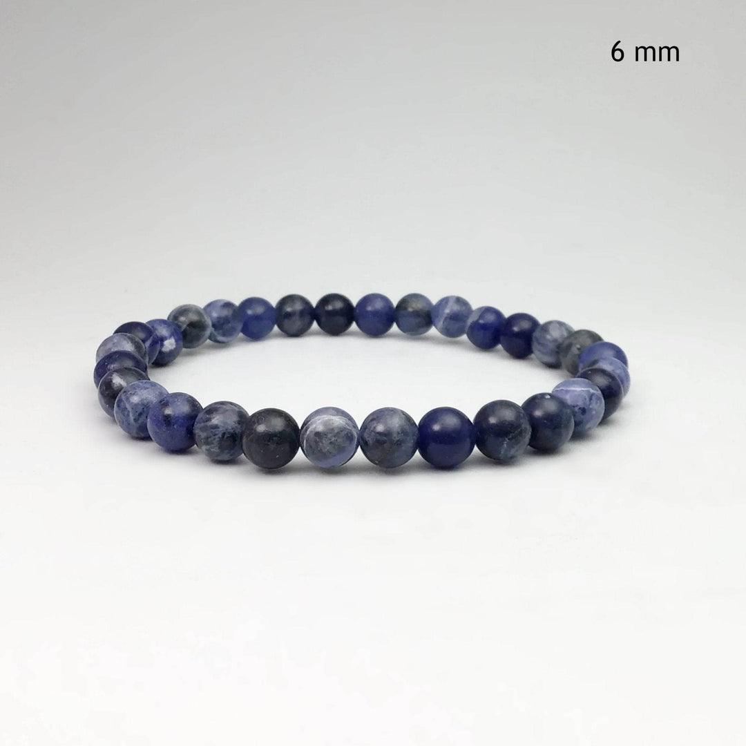 Sodalite Beaded Bracelet - Rocks and Gems Canada