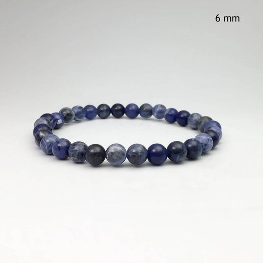 Sodalite Beaded Bracelet - Rocks and Gems Canada