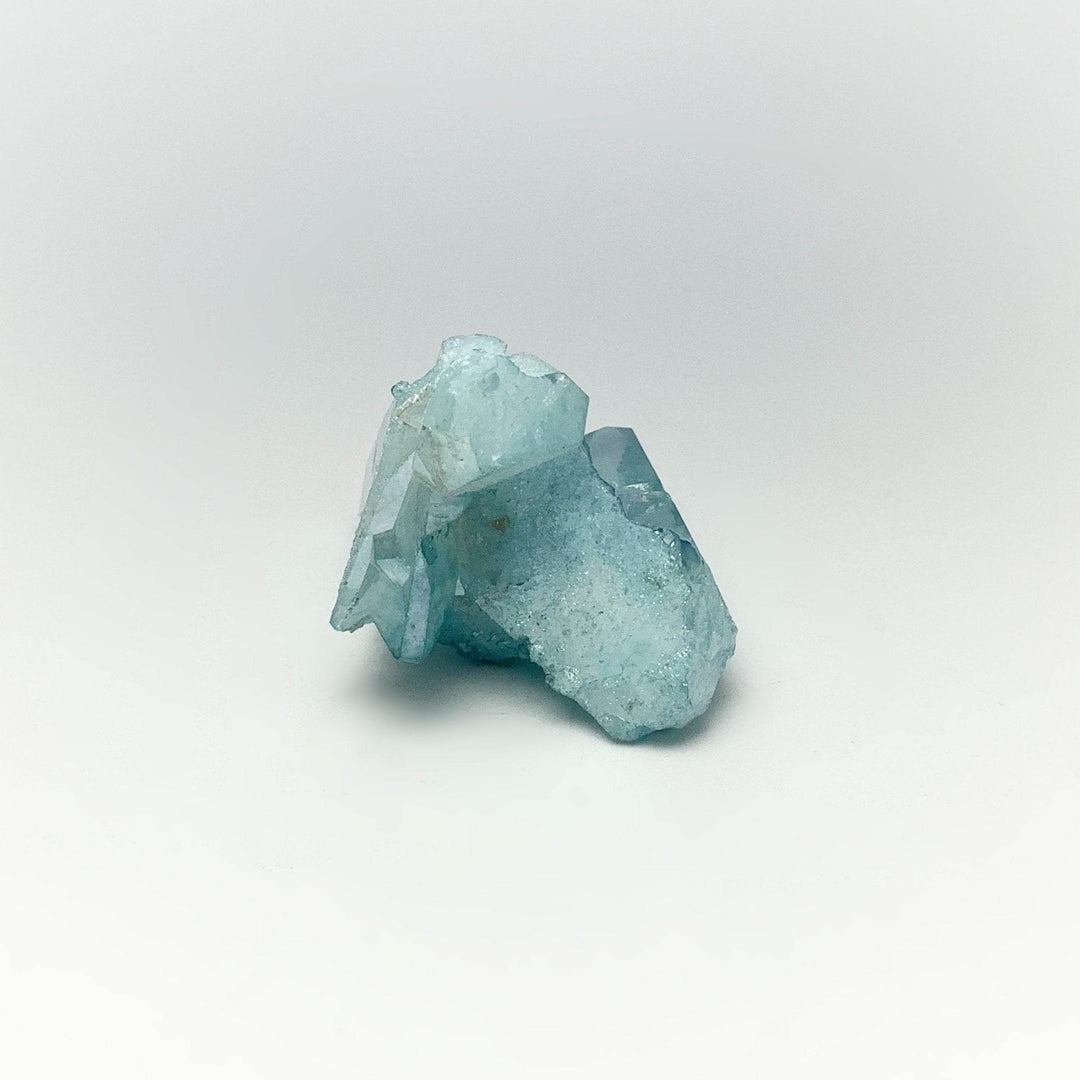 Aqua Aura Quartz Cluster - Rocks and Gems Canada