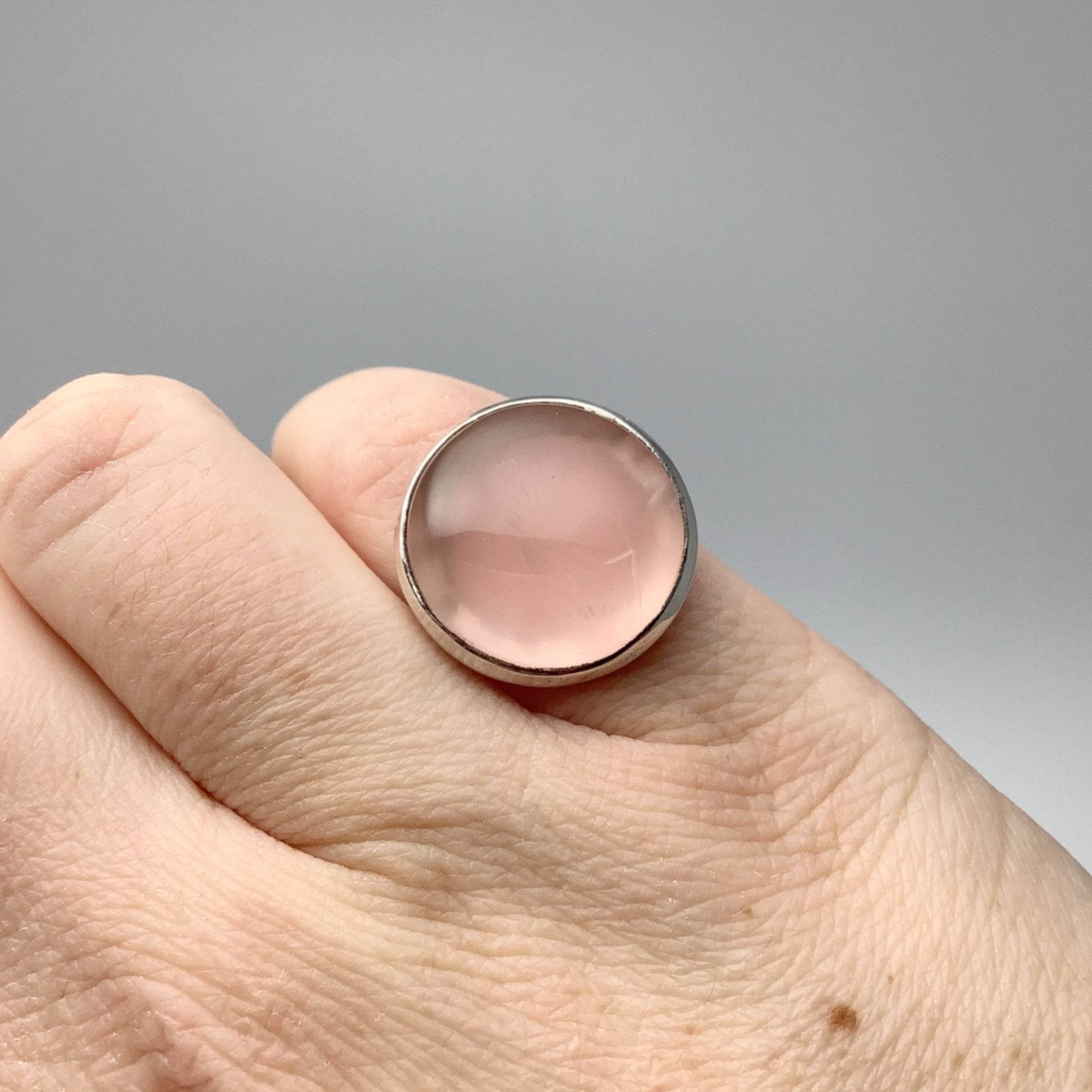 Rose Quartz Ring - Rocks and Gems Canada