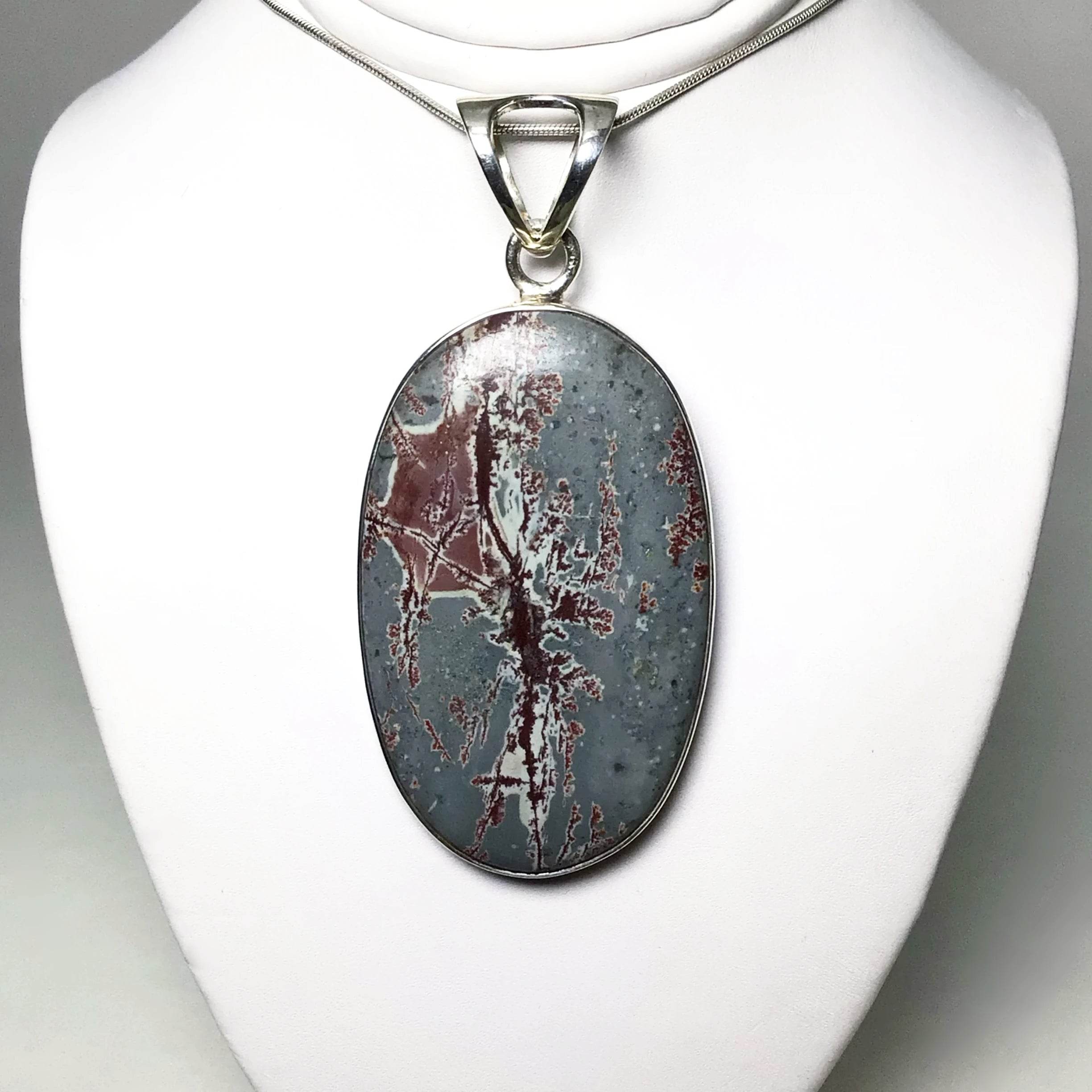 Paintbrush Jasper Pendant - Rocks and Gems Canada