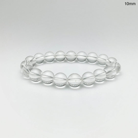 Clear Quartz Beaded Bracelet - Rocks and Gems Canada