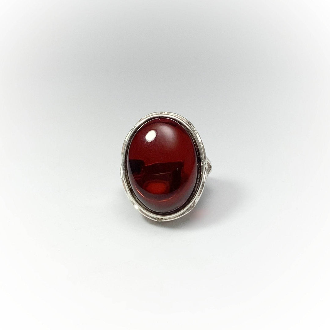 Cherry Amber Ring - Rocks and Gems Canada