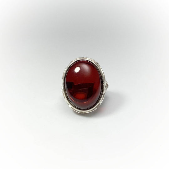 Cherry Amber Ring - Rocks and Gems Canada