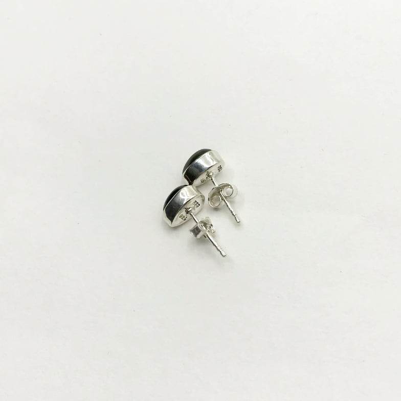 Green Tourmaline Stud Earrings - Rocks and Gems Canada