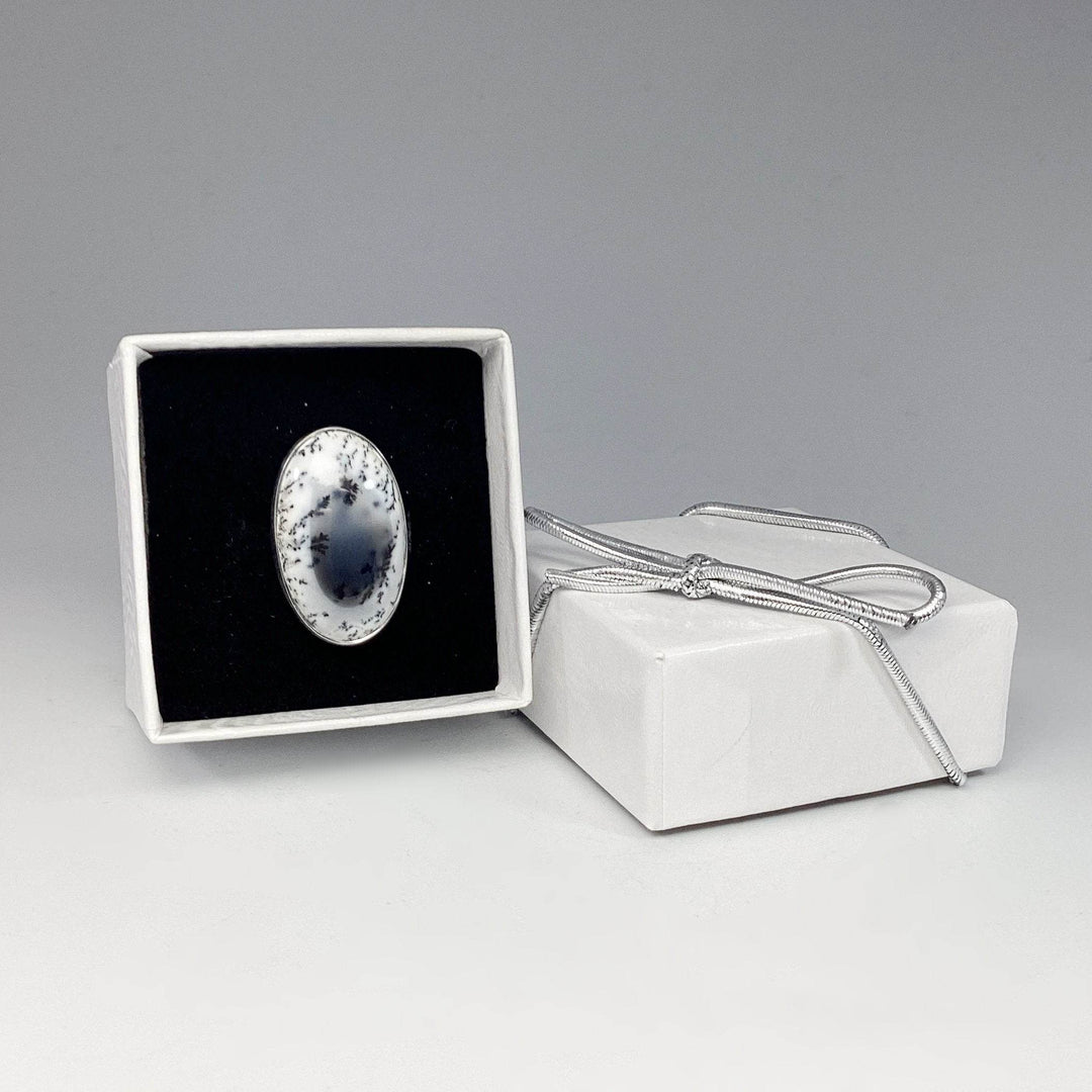 Dendritic Opal Ring - Rocks and Gems Canada