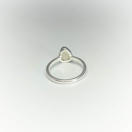 Faceted Ethiopian Fire Opal Ring - Rocks and Gems Canada