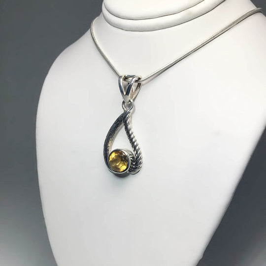 Citrine Pendant - Rocks and Gems Canada