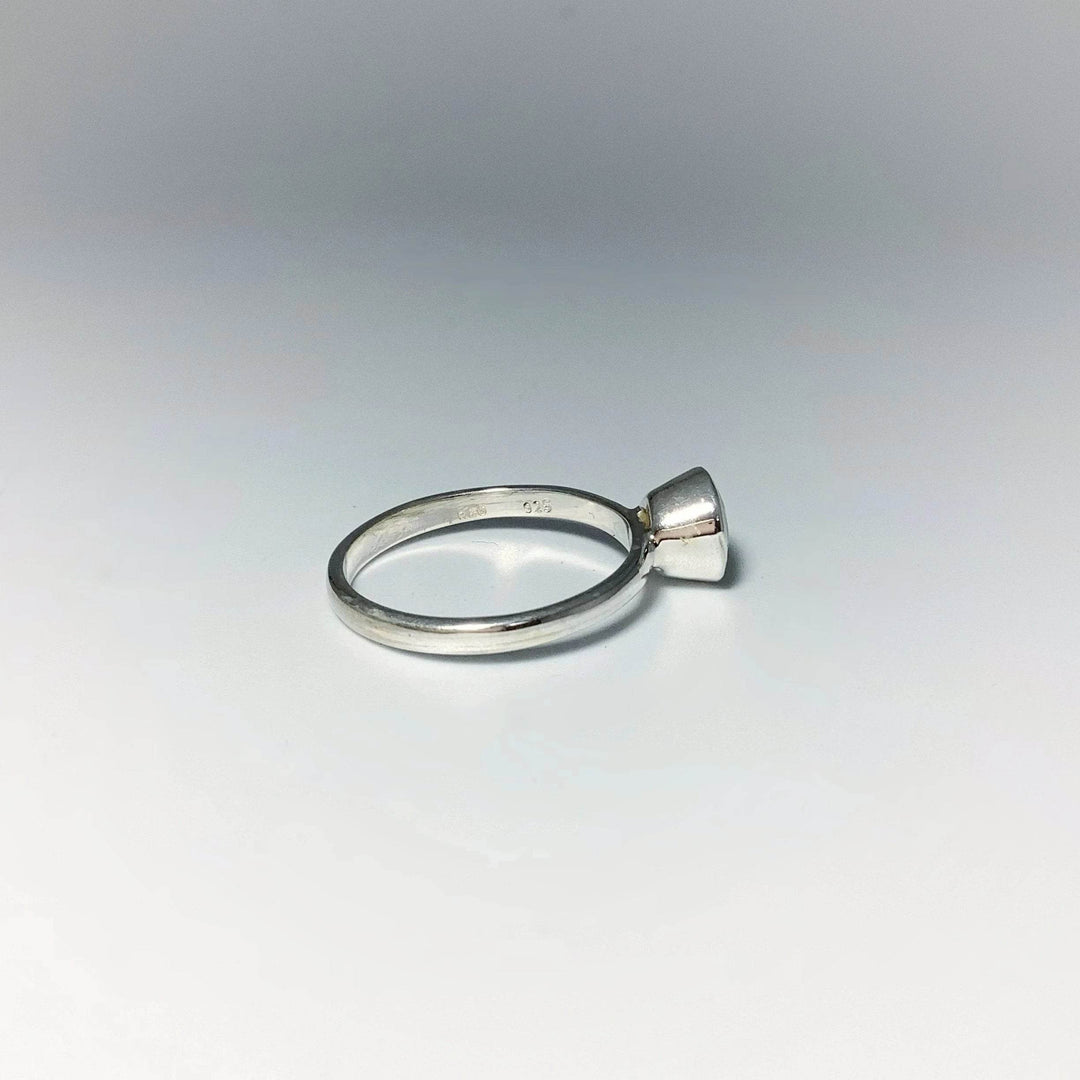 Faceted Ethiopian Fire Opal Ring - Rocks and Gems Canada