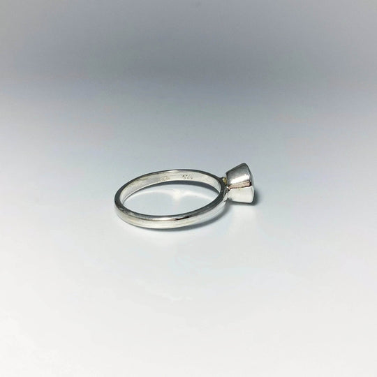 Faceted Ethiopian Fire Opal Ring - Rocks and Gems Canada