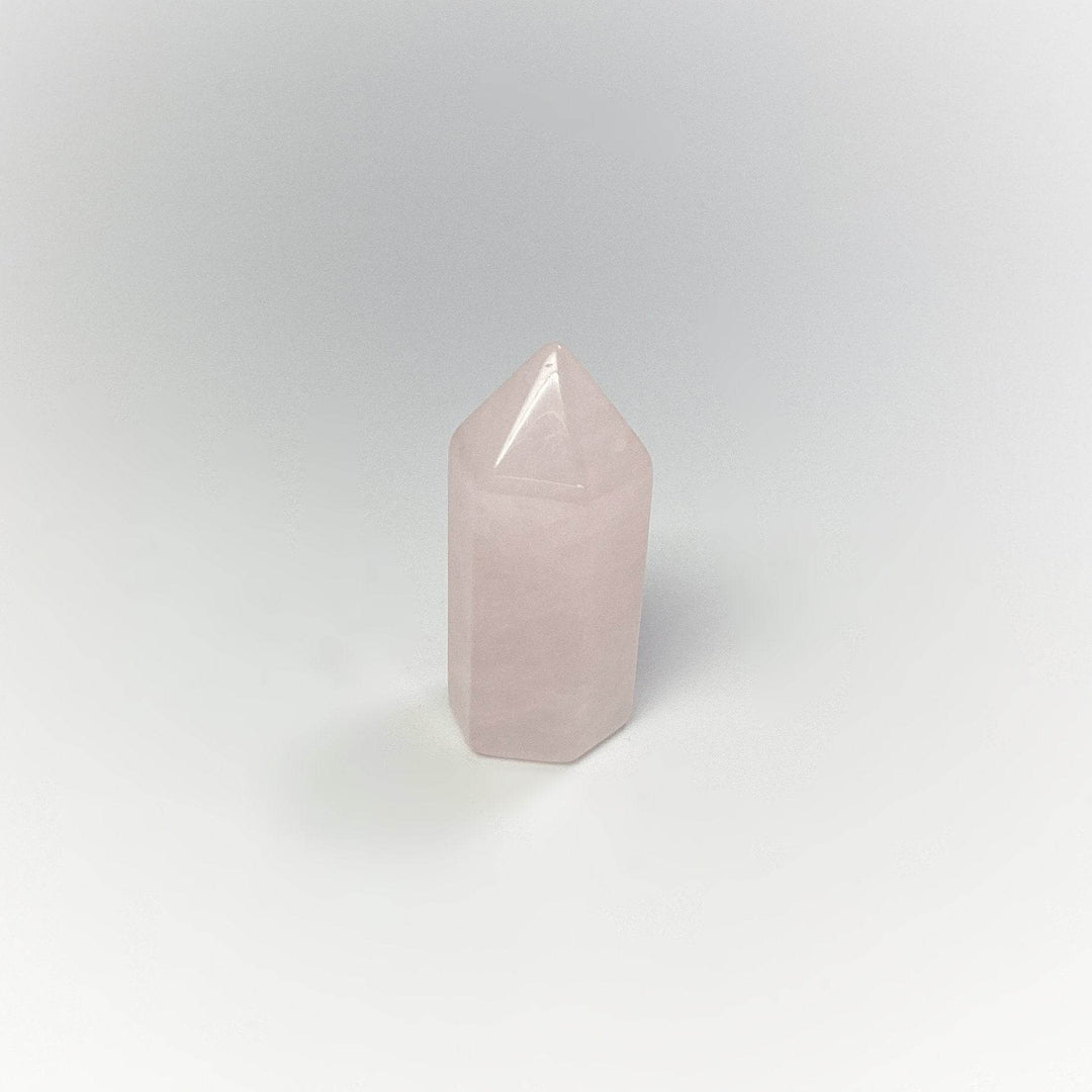 Polished Rose Quartz Point - Rocks and Gems Canada