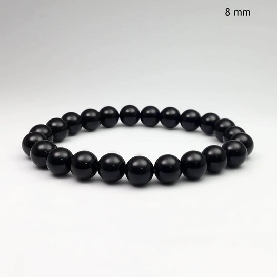 Black Onyx Beaded Bracelet - Rocks and Gems Canada