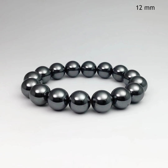 Hematite Beaded Bracelet - Rocks and Gems Canada