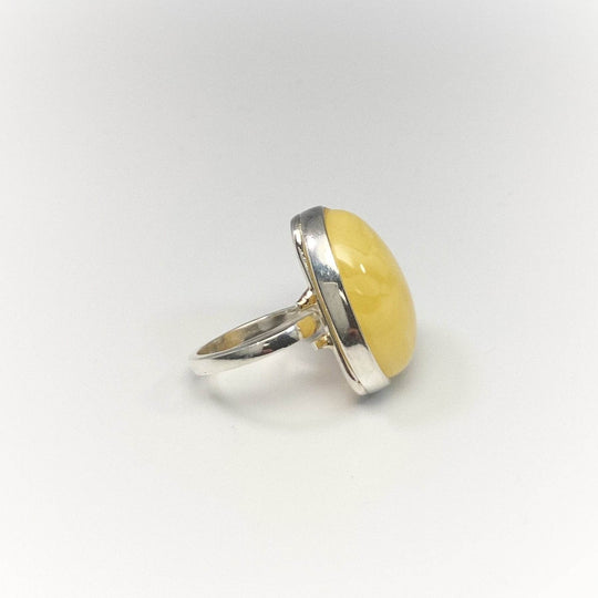 Butterscotch Amber Ring - Rocks and Gems Canada