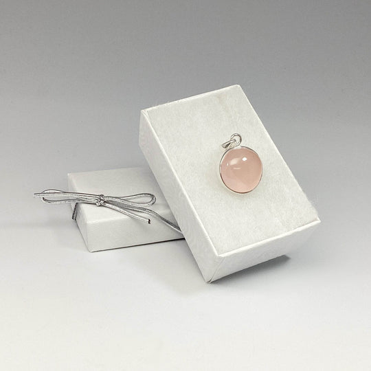 Rose Quartz Pendant - Rocks and Gems Canada