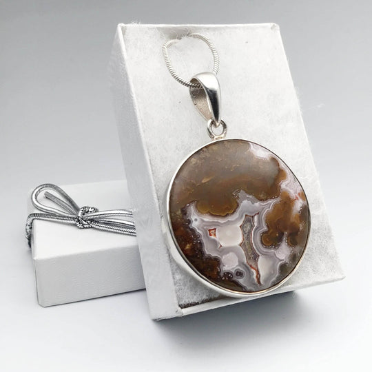 Laguna Agate Pendant - Rocks and Gems Canada