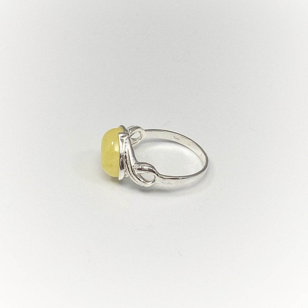 Butterscotch Amber Ring - Rocks and Gems Canada