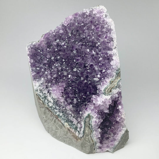Amethyst Druze Cluster Stand Up - Rocks and Gems Canada