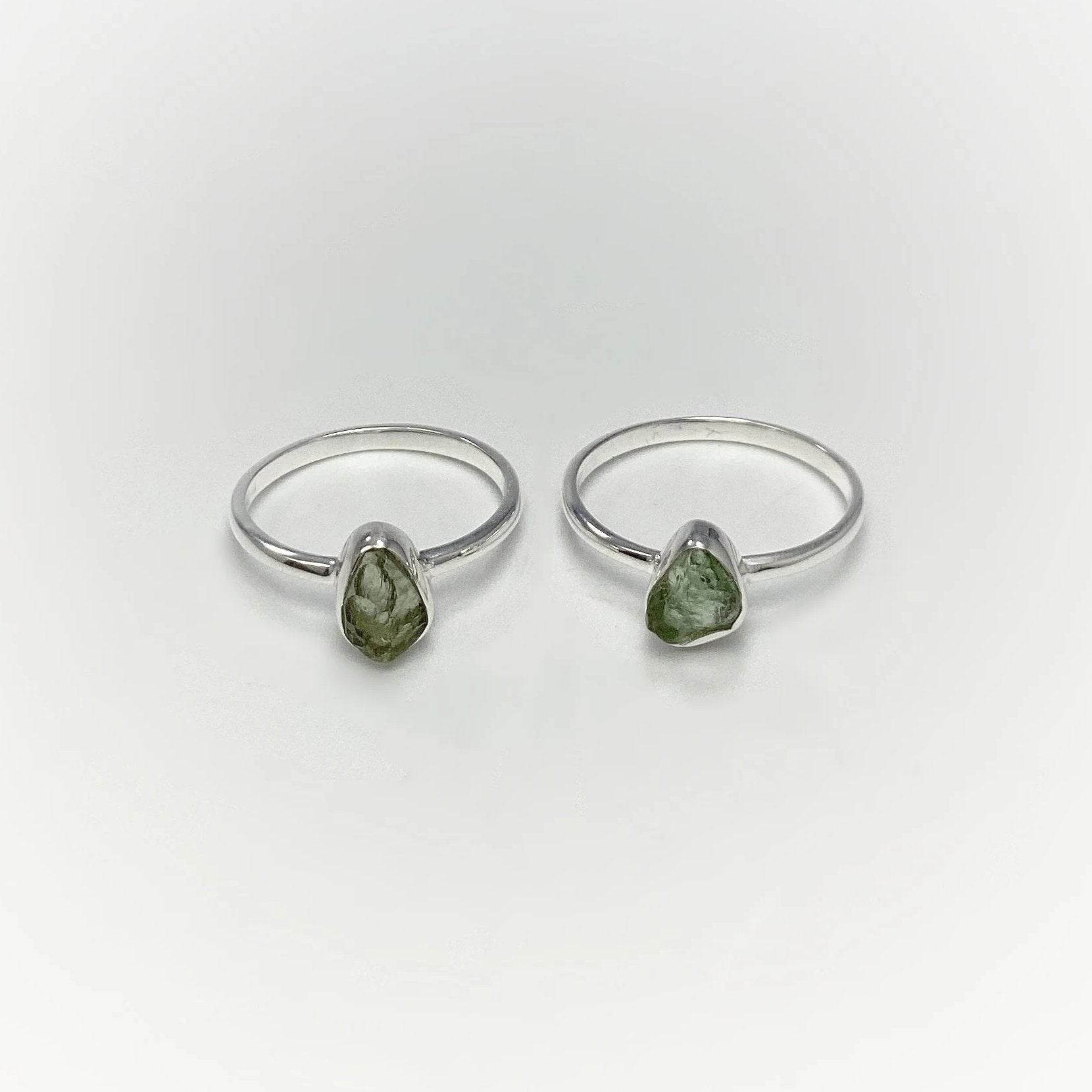 Moldavite Ring - Rocks and Gems Canada