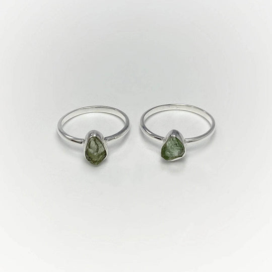 Moldavite Ring - Rocks and Gems Canada