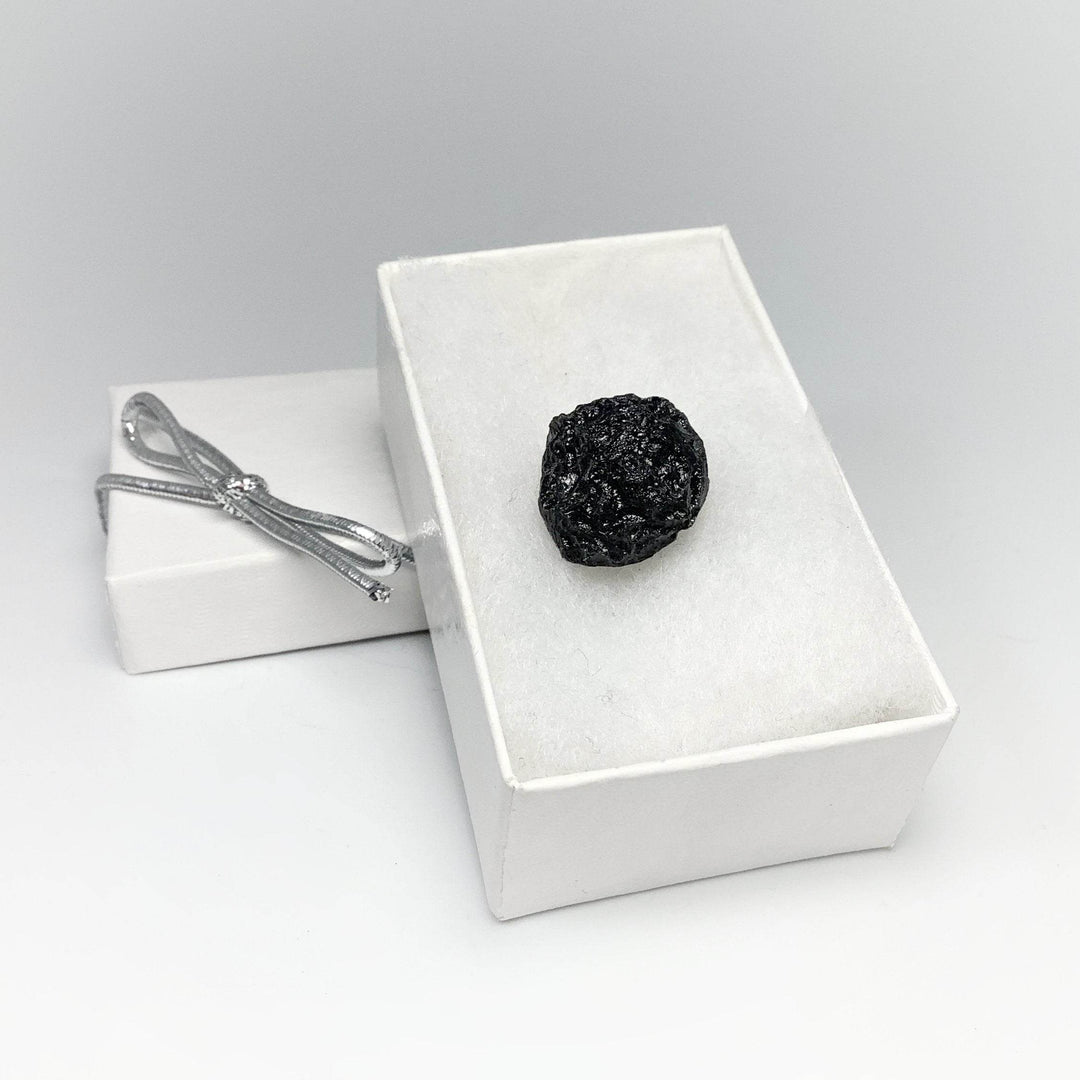 Black Tektite Specimen - Rocks and Gems Canada