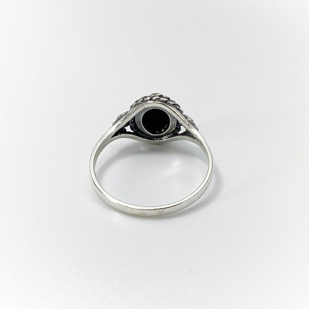 Green Amber Ring - Rocks and Gems Canada