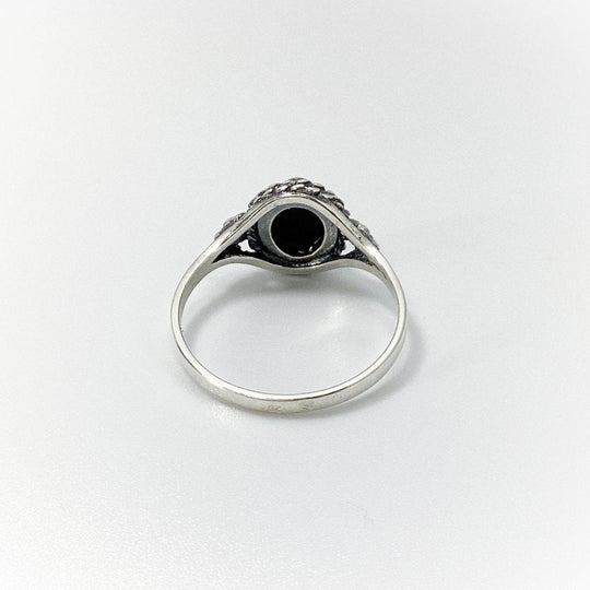 Green Amber Ring - Rocks and Gems Canada