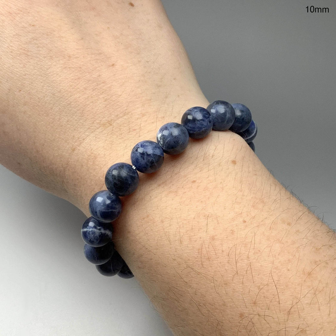 Sodalite Beaded Bracelet - Rocks and Gems Canada