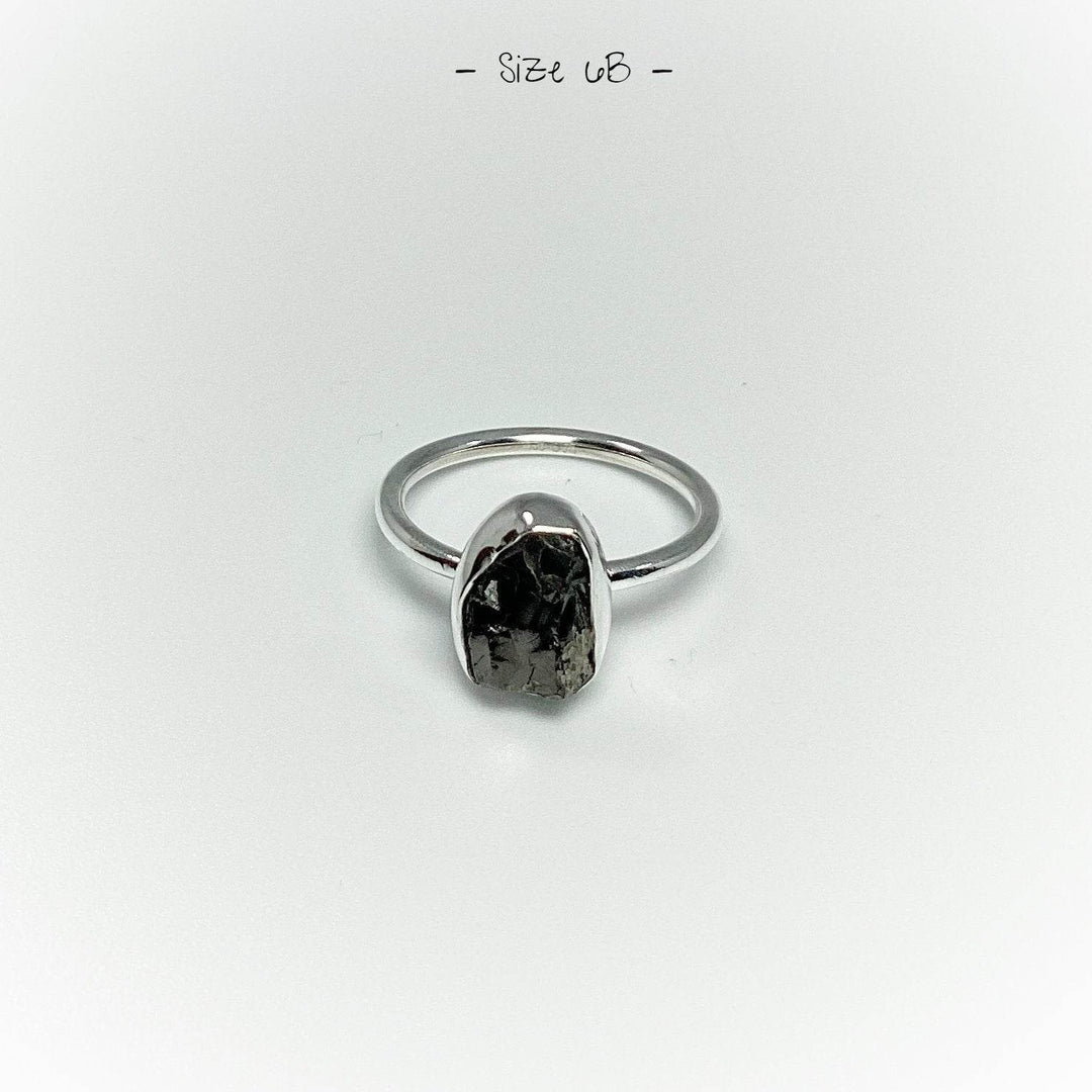 Raw Elite Shungite Ring - Rocks and Gems Canada