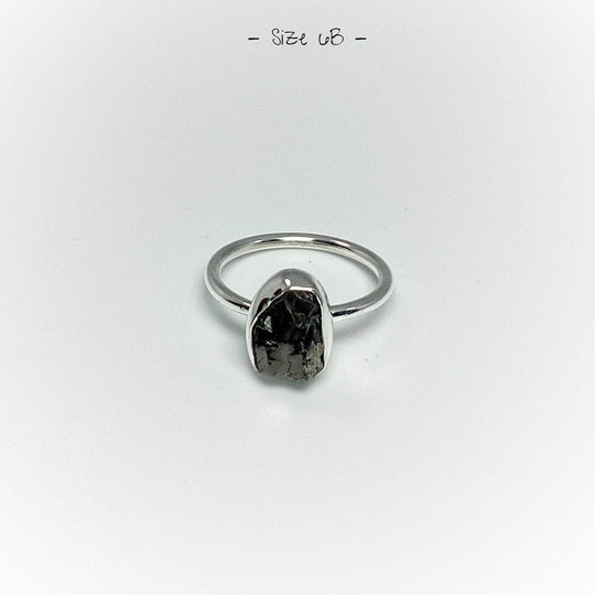 Raw Elite Shungite Ring - Rocks and Gems Canada