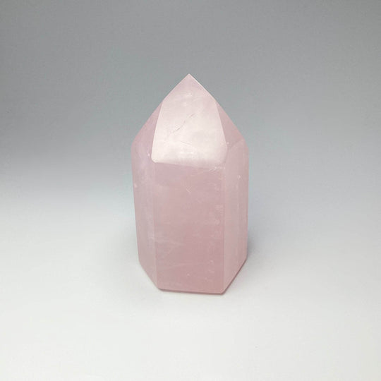 Rose Quartz Point - Rocks and Gems Canada