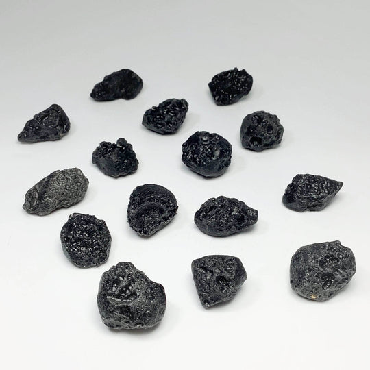 Black Tektite Specimen - Rocks and Gems Canada
