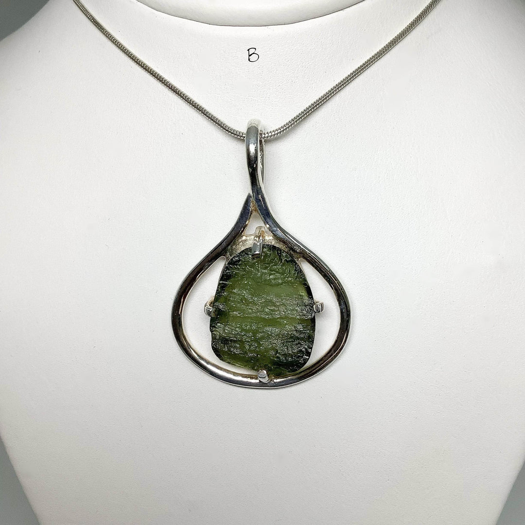 Moldavite Pendant - Rocks and Gems Canada