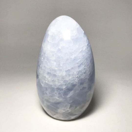 Blue Calcite Stand Up - Rocks and Gems Canada