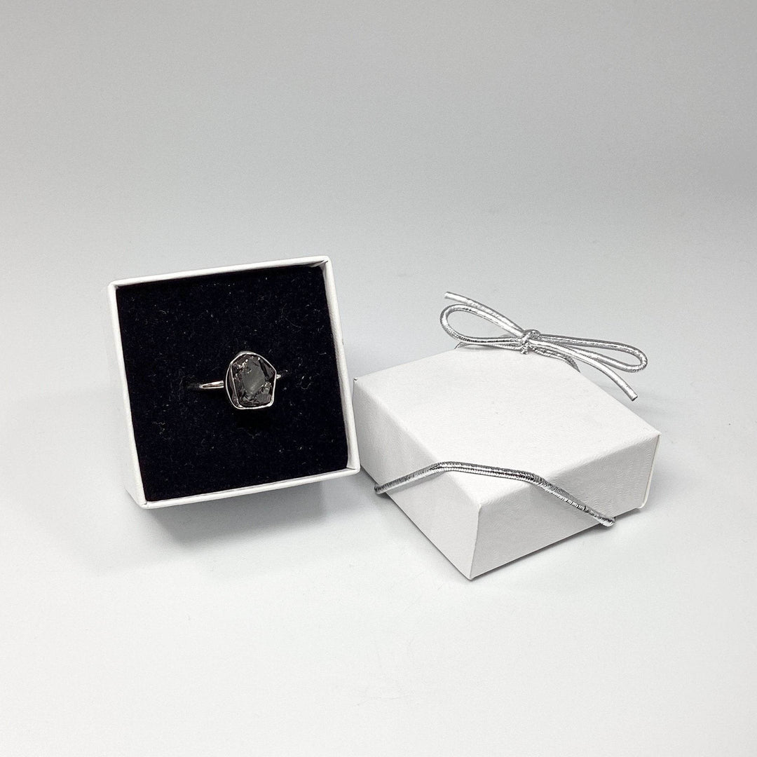 Raw Elite Shungite Ring - Rocks and Gems Canada