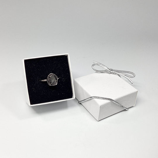 Raw Elite Shungite Ring - Rocks and Gems Canada