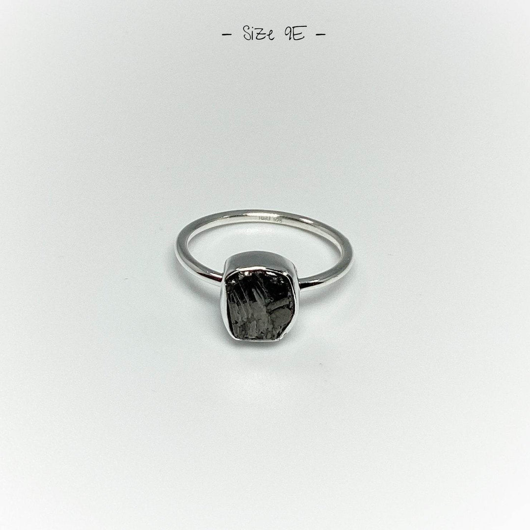 Raw Elite Shungite Ring - Rocks and Gems Canada