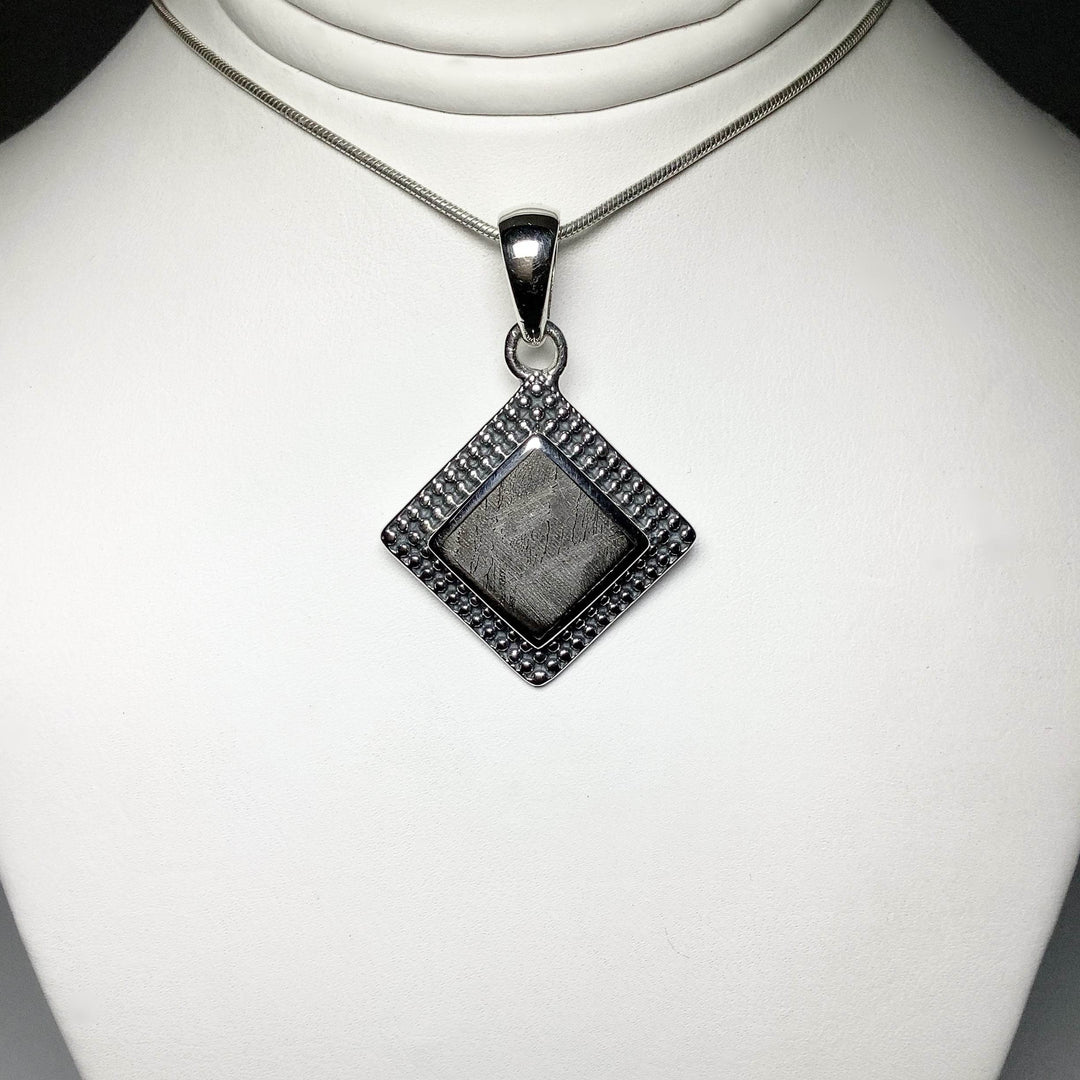 Muonionalusta Meteorite Pendant - Rocks and Gems Canada