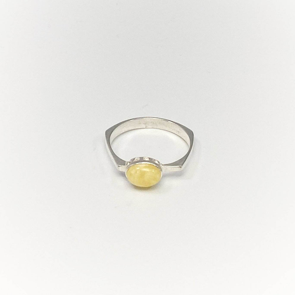 Butterscotch Amber Ring - Rocks and Gems Canada