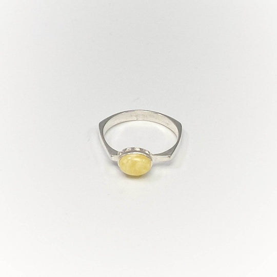Butterscotch Amber Ring - Rocks and Gems Canada