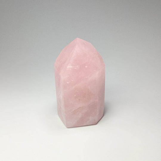 Rose Quartz Point - Rocks and Gems Canada
